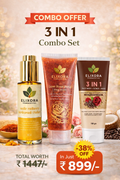 Elixora ™ 3-Step Skincare Combo – Cleanse, Refresh & Glow