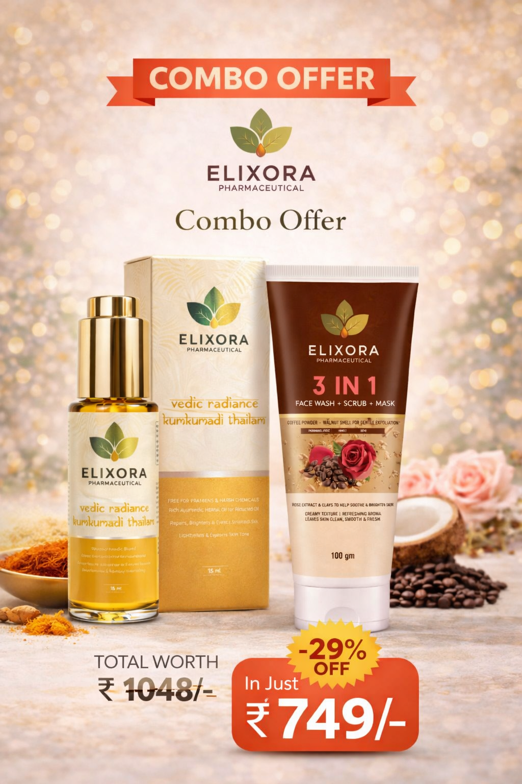 ELIXORA ™ Perfect Clean Glow Kit